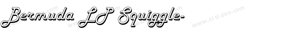 Bermuda LP Squiggle字体转换